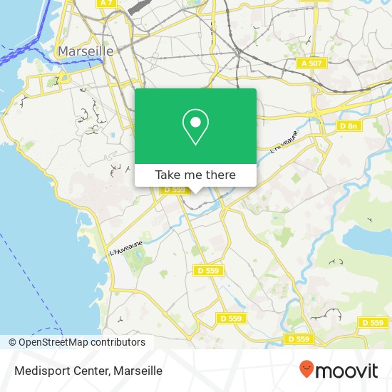 Medisport Center map