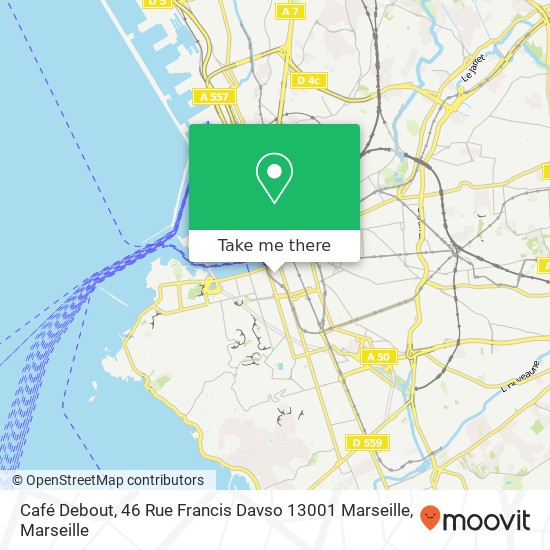 Café Debout, 46 Rue Francis Davso 13001 Marseille map