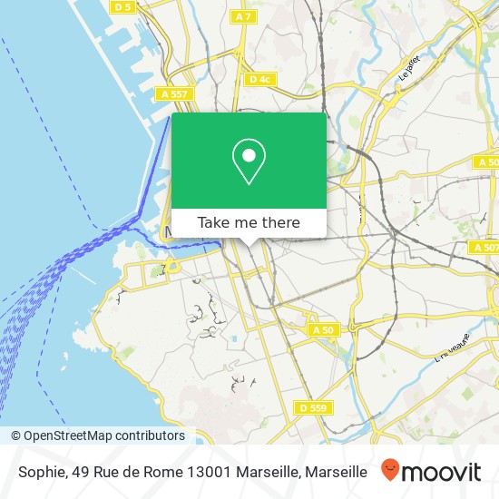 Sophie, 49 Rue de Rome 13001 Marseille map