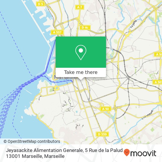 Jeyasackite Alimentation Generale, 5 Rue de la Palud 13001 Marseille map