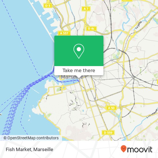 Mapa Fish Market