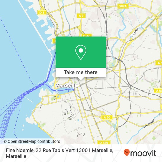 Fine Noemie, 22 Rue Tapis Vert 13001 Marseille map