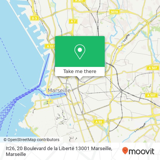 Mapa It26, 20 Boulevard de la Liberté 13001 Marseille