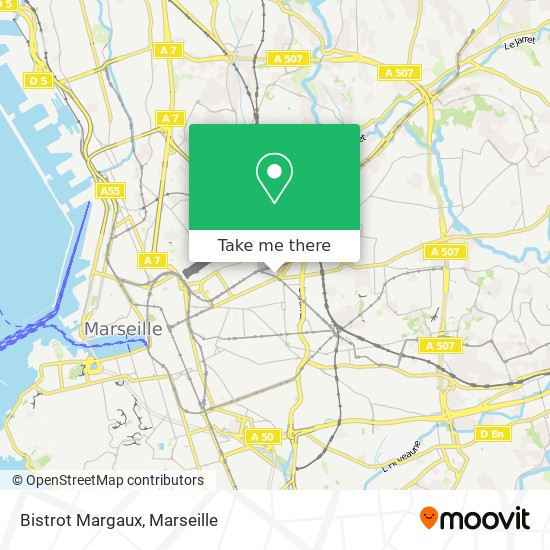 Bistrot Margaux map