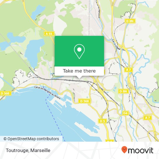 Toutrouge map