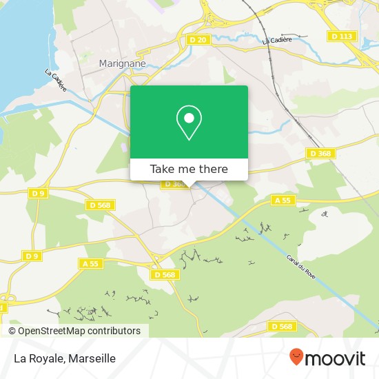 La Royale, 2 Avenue Joliot-Curie 13180 Gignac-la-Nerthe map