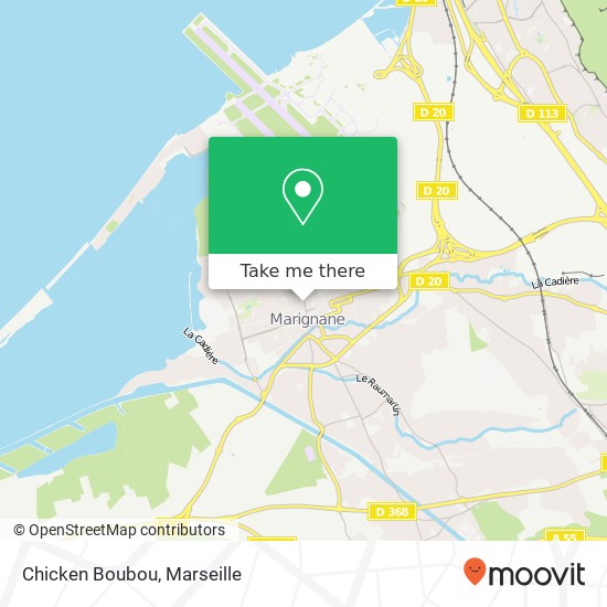 Chicken Boubou, 29 Avenue Jean Mermoz 13700 Marignane map