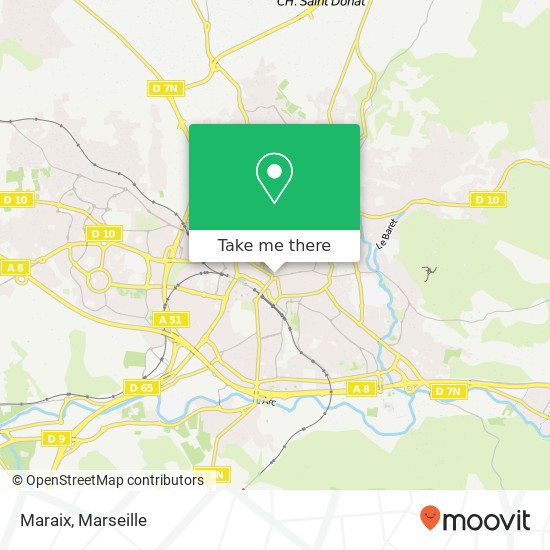 Maraix, 67 Rue Espariat 13100 Aix-en-Provence map