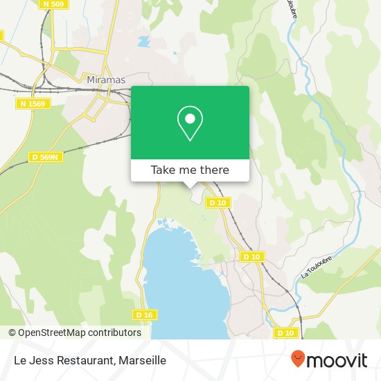 Le Jess Restaurant, 1023 Chemin des Pins 13140 Miramas map