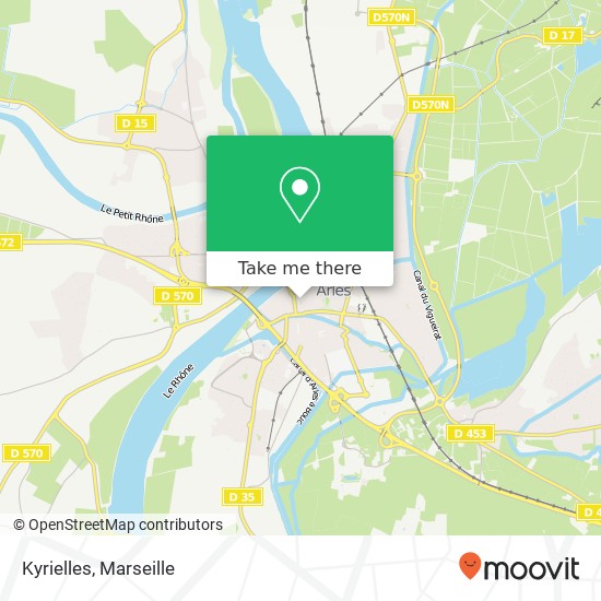 Mapa Kyrielles, 27 Rue de la République 13200 Arles