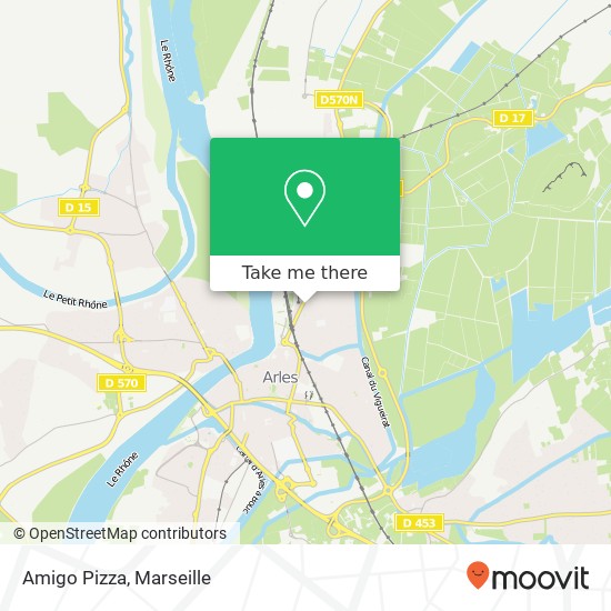 Amigo Pizza, 3 Avenue Maréchal de Lattre de Tassigny 13200 Arles map