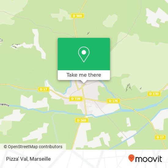 Pizza' Val, 13 Place Thiers 13430 Eyguierés map