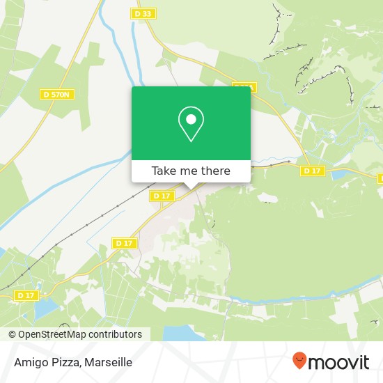 Amigo Pizza, 79 Cours Alphonse Daudet 13990 Fontvieille map