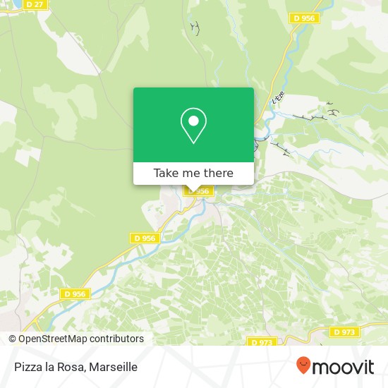 Mapa Pizza la Rosa, 25 Rue Antoine de Tres 84240 La Tour-d'Aigues