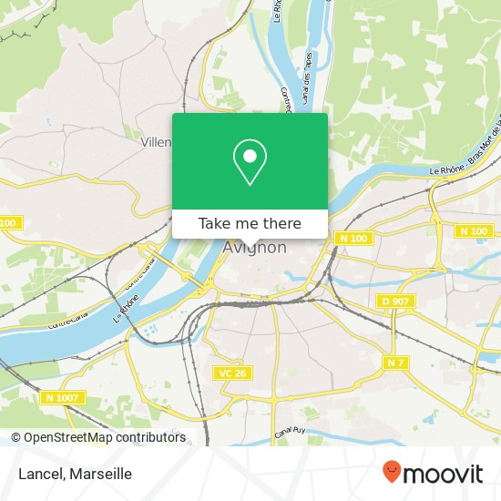 Mapa Lancel, 10 Rue Saint-Agricol 84000 Avignon