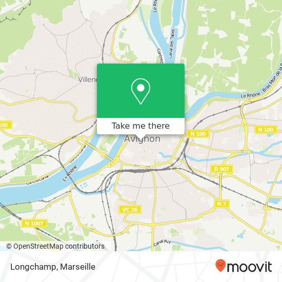 Mapa Longchamp, 4 Rue Saint-Agricol 84000 Avignon