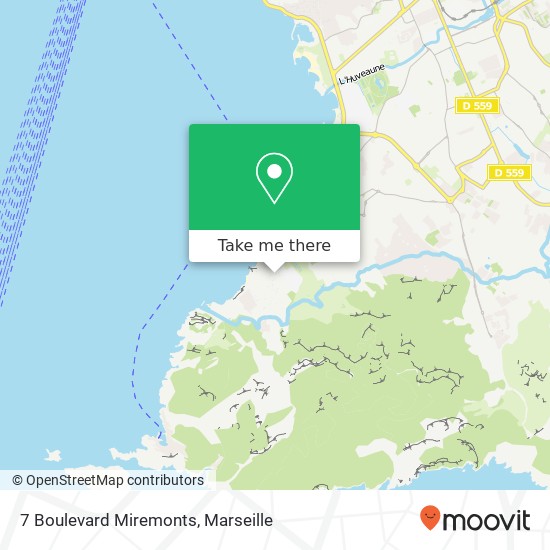 7 Boulevard Miremonts map