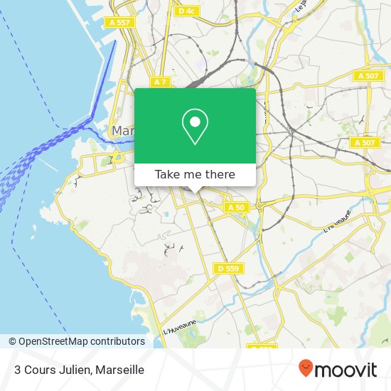 3 Cours Julien map