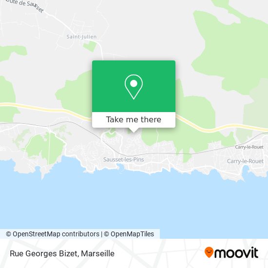 Rue Georges Bizet map