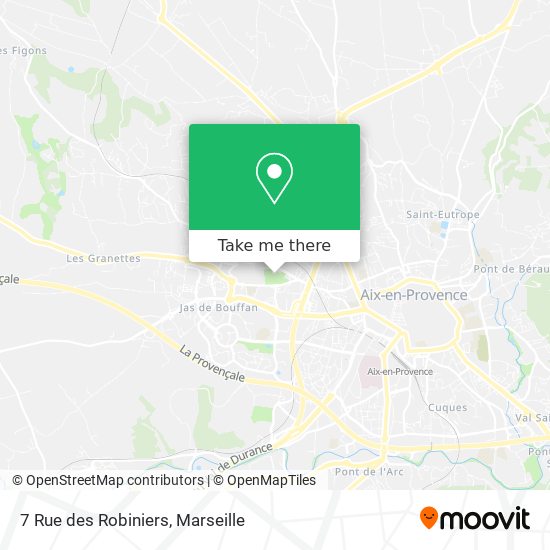 7 Rue des Robiniers map