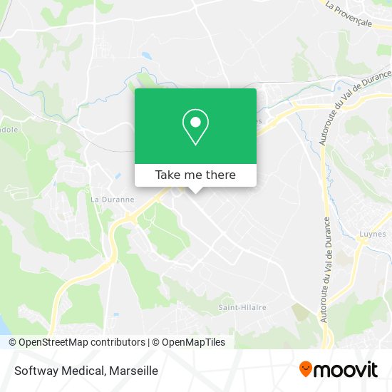 Softway Medical map