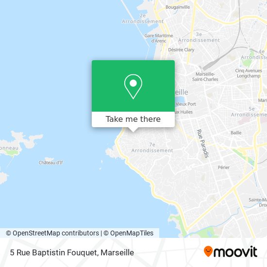 5 Rue Baptistin Fouquet map