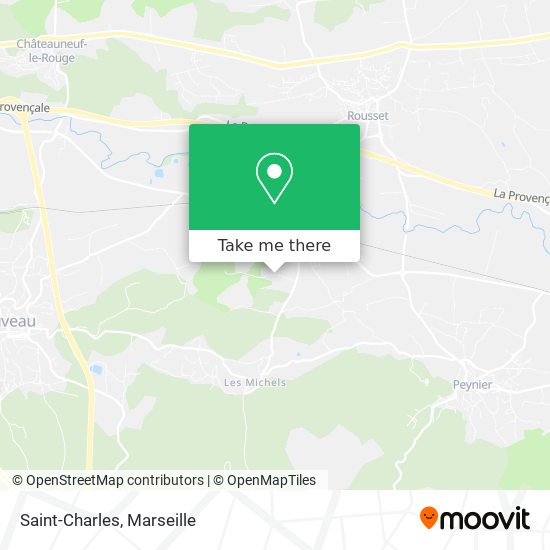 Saint-Charles map