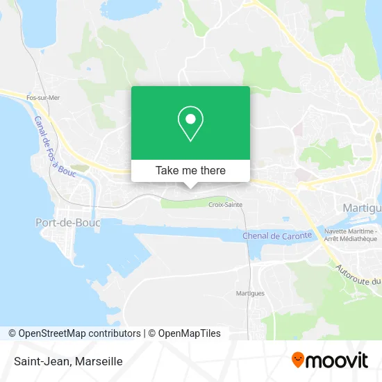 Saint-Jean map