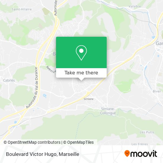 Boulevard Victor Hugo map