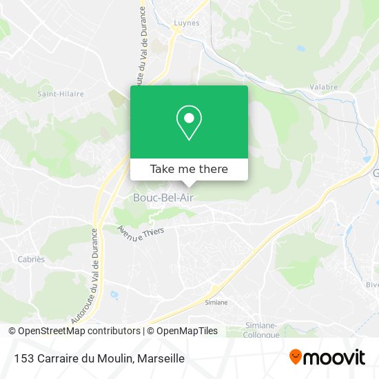 153 Carraire du Moulin map