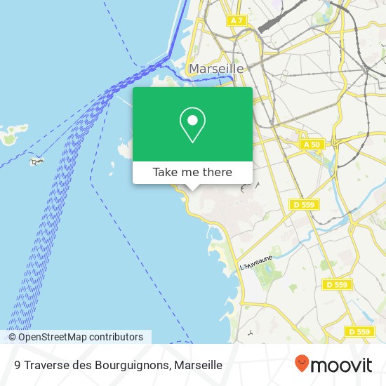 9 Traverse des Bourguignons map