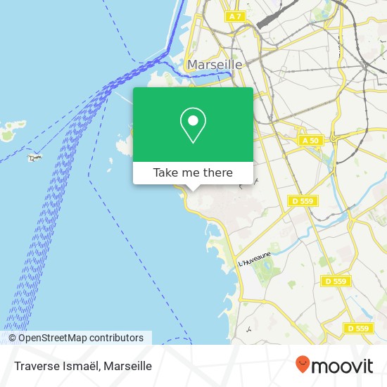 Mapa Traverse Ismaël