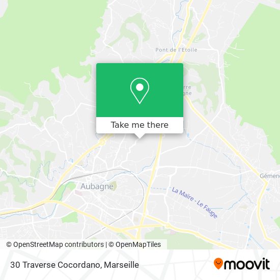 30 Traverse Cocordano map