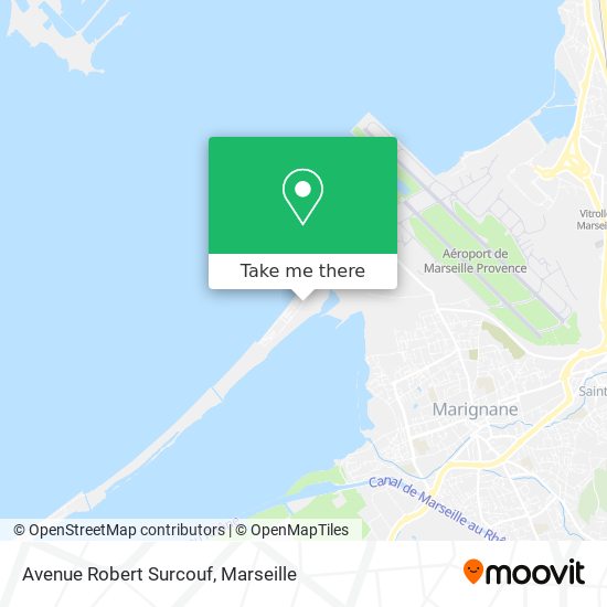 Mapa Avenue Robert Surcouf