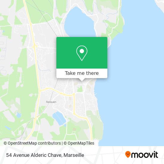 54 Avenue Alderic Chave map