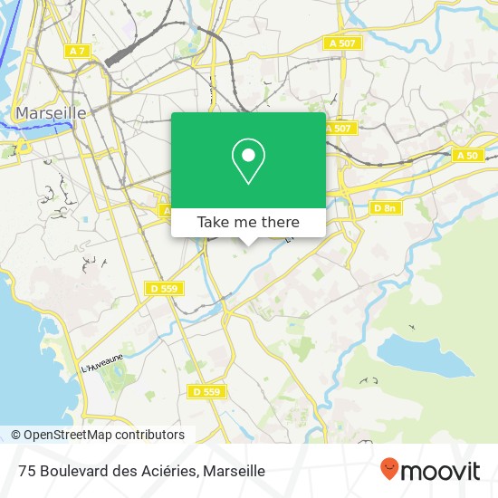 75 Boulevard des Aciéries map