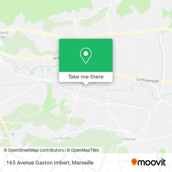 165 Avenue Gaston Imbert map