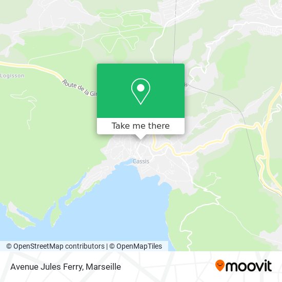 Avenue Jules Ferry map