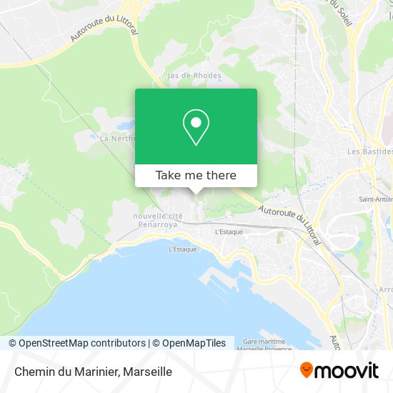 Chemin du Marinier map