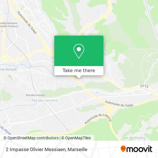 2 Impasse Olivier Messiaen map