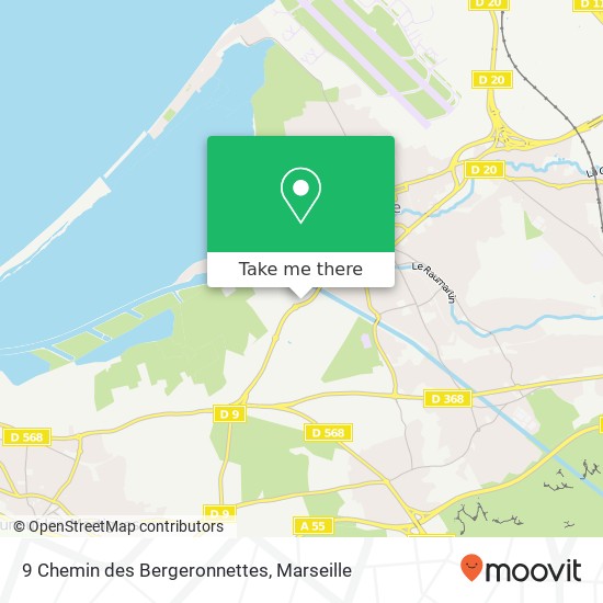 9 Chemin des Bergeronnettes map