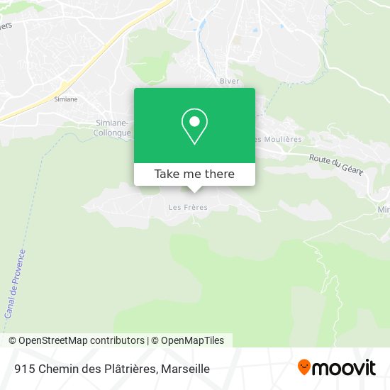 915 Chemin des Plâtrières map