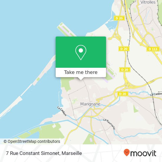 7 Rue Constant Simonet map