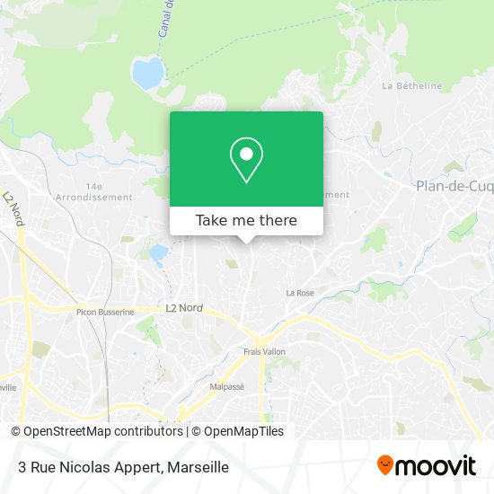 3 Rue Nicolas Appert map