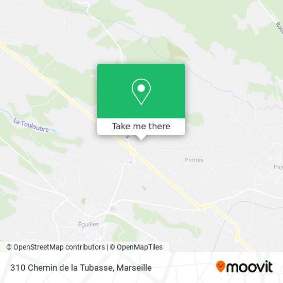 310 Chemin de la Tubasse map