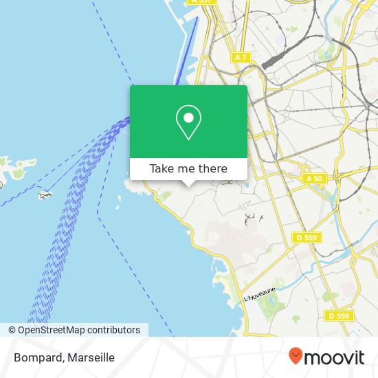 Mapa Bompard