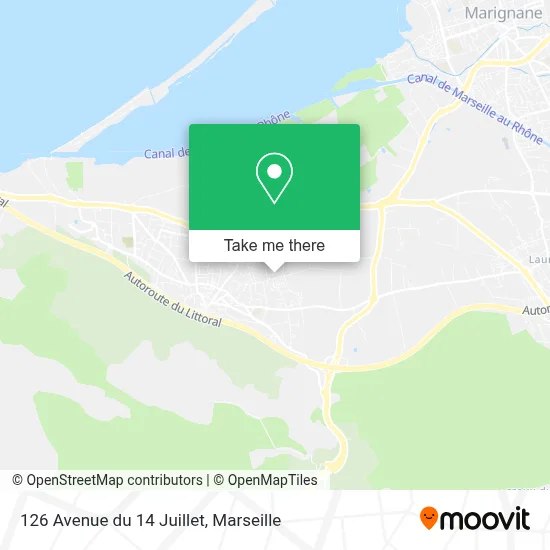 126 Avenue du 14 Juillet map