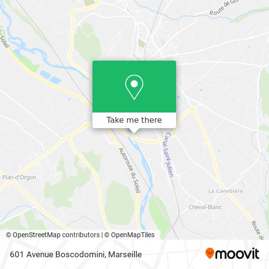 601 Avenue Boscodomini map
