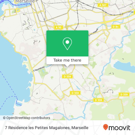 7 Résidence les Petites Magalones map