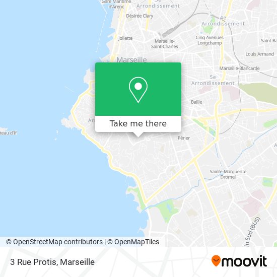 3 Rue Protis map